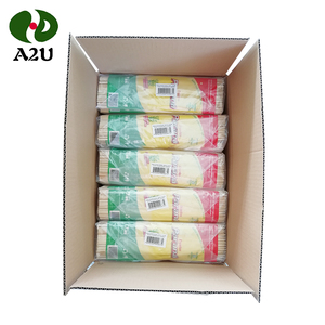 Round And Flat High Quality Chinese Bamboo Grill Stick Wholesale - Product Image 3