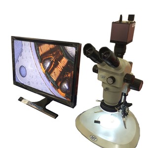 Stéréoscope numérique trinoculaire zoom 8X-70X MZS0870T pour l'école, la recherche scientifique - Product Image 2