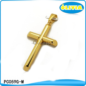Olivia diseño simple blanco jesús <span class=keywords><strong>cristo</strong></span> <span class=keywords><strong>cruz</strong></span> colgante <span class=keywords><strong>de</strong></span> acero inoxidable - Product Image 4