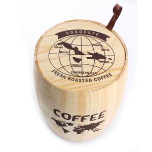 Mini barili di legno decorativi personalizzati per <span class=keywords><strong>secchiello</strong></span> per caffè e caffè - Product Image 4