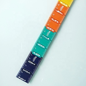 Strumenti di misurazione multifunzione righello pieghevole in plastica 30cm - Product Image 1