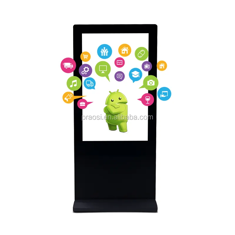 Pro 10 pollici Android WiFi verticale cornice digitale foto pubblicitario giocatore elettronico digitale foto cornice Wifi calendario WiFi