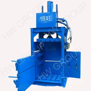 hydraulic baler machine for used clothing/electric hydraulic baler machine from China