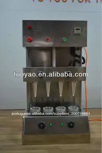 Cone pizza dá forma à máquina em alibaba sms: 0086-15238398301
