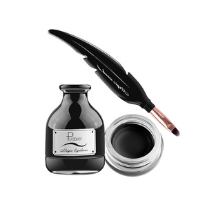 Pudaier riasan mata <span class=keywords><strong>Gel</strong></span> hitam tahan lama, Pensil Mata berpigmen tinggi tahan air - Product Image 3
