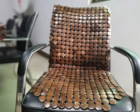 Ouzbékistan hot vente personnalisé d'été cool naturel de noix de coco shell chaise de voiture sièges coussin