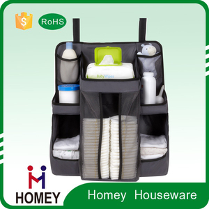 Rangement de couches suspendu, stockage d'organisation pour objets de bébé, <span class=keywords><strong>organisateur</strong></span> de rangement <span class=keywords><strong>mural</strong></span> en <span class=keywords><strong>tissu</strong></span> - Product Image 2