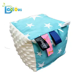 ABDL & DDLG Dành Cho Người Lớn Bé Chơi Khối Lớn Cảm Giác Teether Cube Đồ Chơi Taggies Bé Cảm Giác Sang Trọng