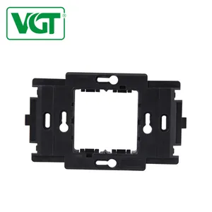 Chinese Supplier Sell For Israel Black Frame 2 Gang PC Switch