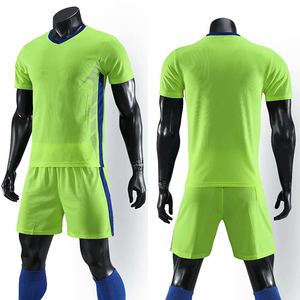 100% Polyester Virgin top quality green training shirt - Product Image 1