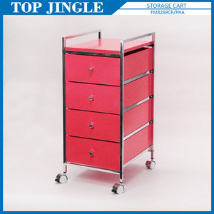 Special 3-Tier Kitchen <b>Trolley</b> Made in Stock MDF and Metal Material - Product Image 5