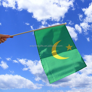 Al por mayor promocional barato impreso <span class=keywords><strong>Mauritania</strong></span> país <span class=keywords><strong>Bandera</strong></span> Nacional - Product Image 3