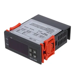 Termostato electrónico para refrigerador de STC-1000, controlador Digital de temperatura inteligente