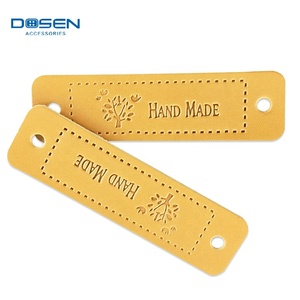 Tùy Chỉnh Thương Hiệu Riêng Tùy Chỉnh Da Dập Nổi Vá Logo Nhãn Treo Thẻ Cho Túi Jeans - Product Image 6