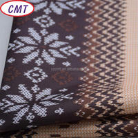Tissu Oxford imperméable en polyester enduit de PVC imprimé style russe 600D pour trousse de toilette