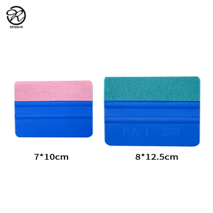 Outil d'emballage de raclette de voiture plastique vinyle feutre <span class=keywords><strong>bord</strong></span> raclette fenêtre <span class=keywords><strong>laine</strong></span> feutre raclette - Product Image 4