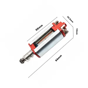 赤海电机CHF-350WA Nd-Fe-B DC 8.4V 18000RPM高扭矩细长长轴AEG电机，用于气枪狩猎配件