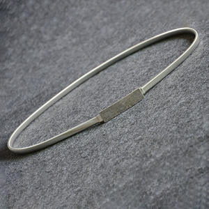 1.0Cm Breedte Dames Lente <span class=keywords><strong>Fancy</strong></span> Metalen Band Riemen, Pin Gesp Riemen, Custom Metalen Stretch Riemen - Product Image 3