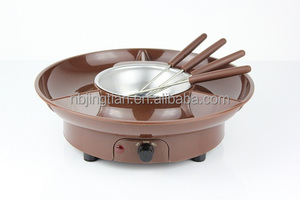 Fontaine <span class=keywords><strong>à</strong></span> chocolat <span class=keywords><strong>électrique</strong></span> 25W CF-19B, ensemble de <span class=keywords><strong>fondue</strong></span> pour mariage et hôtel - Product Image 2