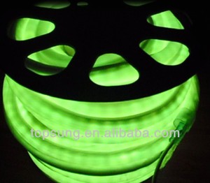 110v 5050 smd rgb pleine couleur chaning led neon flex corde - Product Image 2