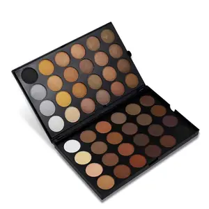 Baixo MOQ Melhor Preço Black EyeShadow Palette 48 Cores Sombra Maquiagem Cosmética Fornecedores em China