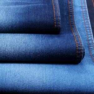 Less than 2 dollar per meter cotton polyester spandex denim jeans fabric