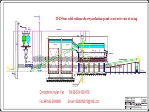 50000 toneladas por año de herradura de llama silicato de sodio sólido <span class=keywords><strong>el</strong></span> uso del horno de la máquina - Product Image 1