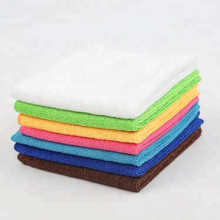 Di Stock! Kain Pembersih Microfiber Warna-warni untuk Dapur