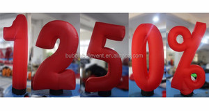 LED decorativa inflable Signo/letra/alfabeto/modelo/figura para la promoción de la publicidad - Product Image 4