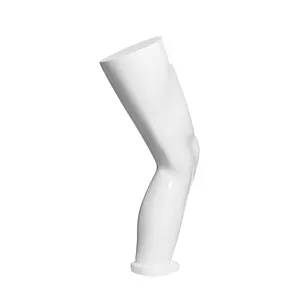 SH7 Male mannequin foot mannequin for socks display white Mmale legs 36cm sport sock mannequins