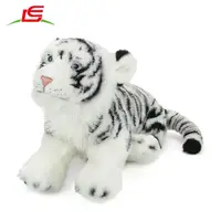 Fábrica chinesa atacado brinquedo de pelúcia, tigre branco grande, animal de pelúcia