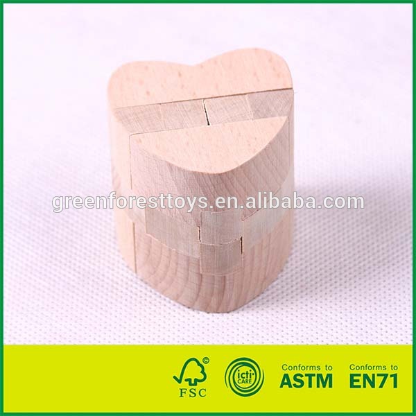 3D деревянные головоломки