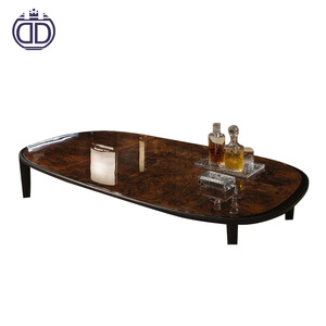 Francés de lujo madera de roble mesa de café diseños de nueva marca sólida mesa de <span class=keywords><strong>centro</strong></span> de madera - Product Image 1