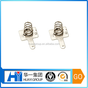 جهات اتصال طرفية للبطارية cr2032 مخصصة من الصلب المطلي بالنيكل AA/AAA طرف اتصال بالبطارية مع زنبرك - Product Image 3