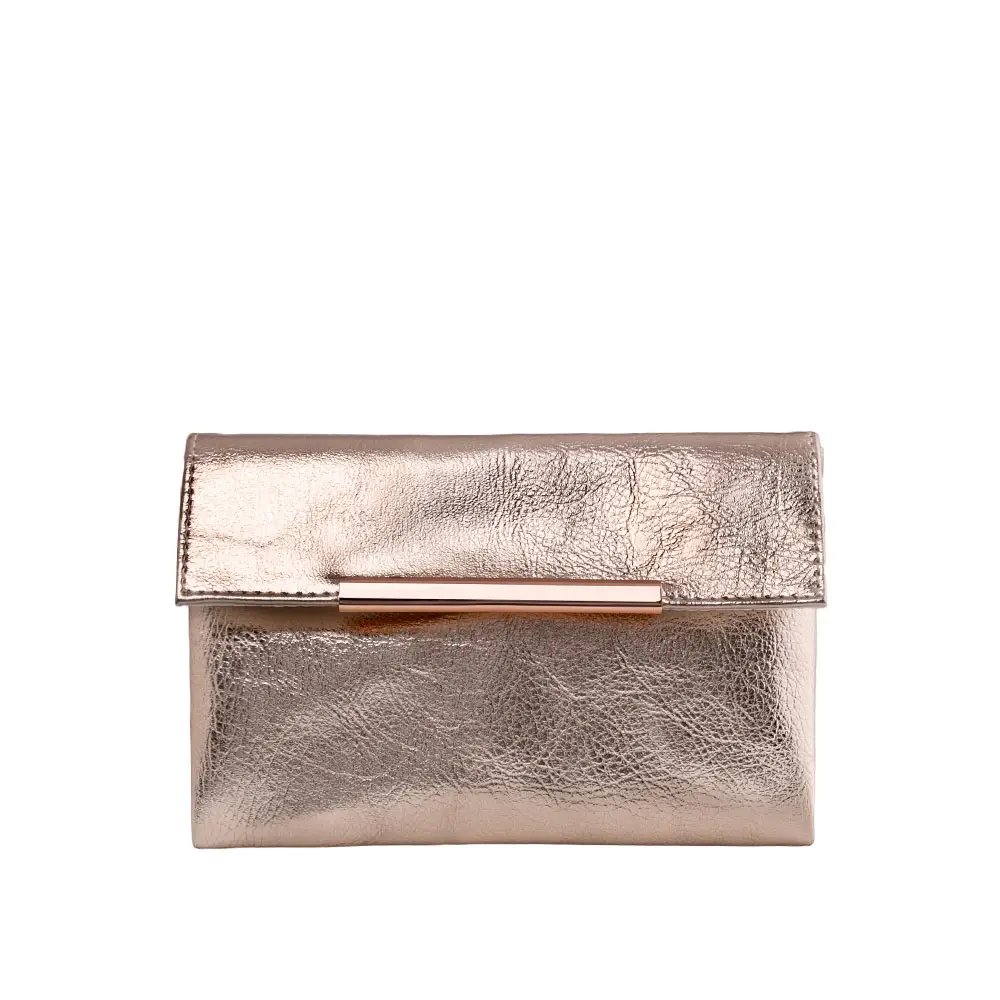 Шэньчжэнь, изготовленный на заказ, золотистый клатч из искусственной кожи, Женская косметическая сумка для макияжа
