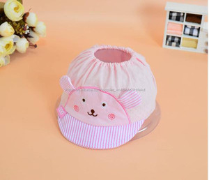 A granel gorra de algodón recién nacido bebé sombrero para el sol - Product Image 2