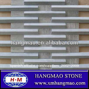 baratos azulejos de mosaico de madera del grano de mármol del mosaico - Product Image 1