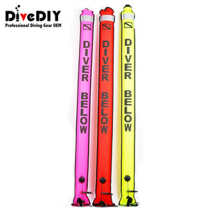 210D ไนลอนและ TPU เคลือบ SMB ดำน้ำทุ่นดำน้ำสำหรับ <span class=keywords><strong>Scuba</strong></span> Float สามขนาด
