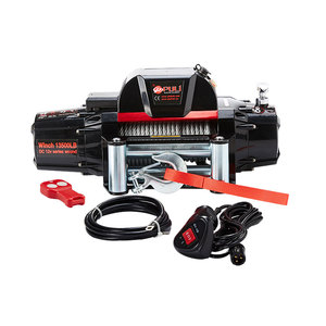 4x4 חשמלי כננות 13500lb עבור 4wd suv התאוששות עם אלחוטי מרחוק עמיד למים - Product Image 2
