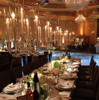 Bougies auriculaires à 5 bras, bouteille cylindre moderne, chandelles en cristal, pour événement, pièce centrale de Table