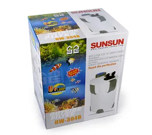 Sunsun acuario purificador de agua con lámpara UV para tanque HW-304B