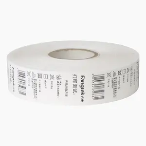 25mm*200m washing instructions silk clothing nylon taffeta fabric polyester satin care label roll