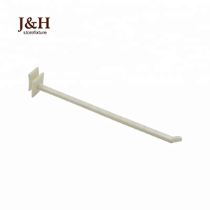 J & H Storefixture <span class=keywords><strong>2.3</strong></span> "3.3" 4 "4.3" 5.3 "<span class=keywords><strong>6</strong></span>" 7 "8" ขายปลีก POP ลูกฟูกตะขอ ABS พลาสติกซูเปอร์มาร์เก็ตกระดาษแข็ง Hook - Product Image 3