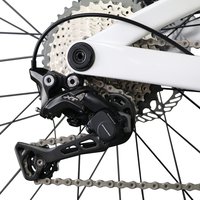 ICAN – cadre de vélo en fibre de carbone à suspension complète 120mm, course 197x12, espace arrière 200mm, amortisseur arrière SN04