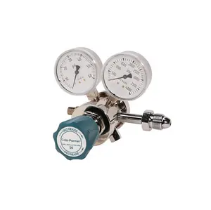 Inert Gas Regulator, Tweetraps Messing 0-100 psi Analytische Cilinder Regulator-CY-CGA-580-LD