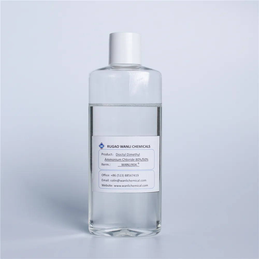 WANLI TOP VENTE Dioctyle Dimethyl Ammonium Chlorure 80% 50%; DODAC; CAS: 5538-94-3