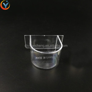 מזין כלוב ציפור פלסטיק באיכות גבוהה המזינים תלויים מזון לחיות מחמד קערת - Product Image 3