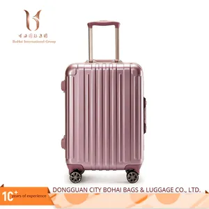 Famosa marca PC ABS bolsas de equipaje y viaje maleta, ABS duro venta maleta