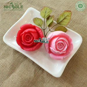 Khuôn làm nến silicon Nicole Flower chất lượng cao, khuôn làm xà phòng silicon, khuôn làm bánh fondant - Product Image 5