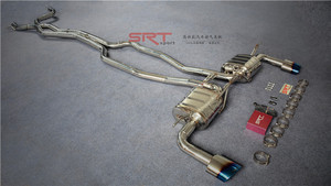 Sistema <span class=keywords><strong>di</strong></span> <span class=keywords><strong>Scarico</strong></span> in Acciaio Inox per Audi Q7 Anno 2014 Doppio Tubo <span class=keywords><strong>di</strong></span> <span class=keywords><strong>Scarico</strong></span> con <span class=keywords><strong>Valvola</strong></span> - Product Image 6